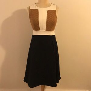 Anthropologie Maeve Colorblock Sweater Dress Size6